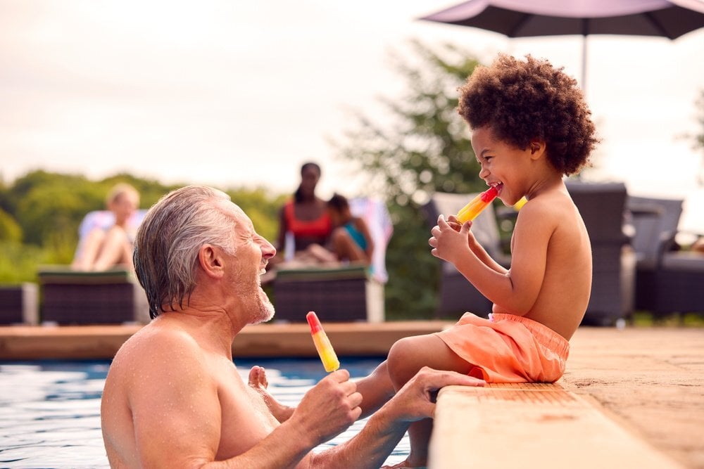 poolside party